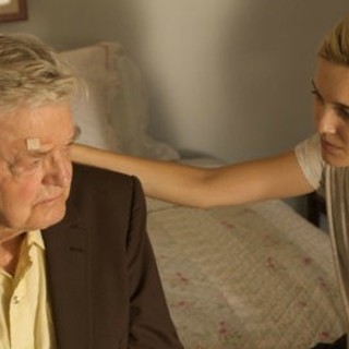 Hal Holbrook and Maggie Grace (stars as Sophie Conway) in New Films Cinema's Flying Lessons (2012)