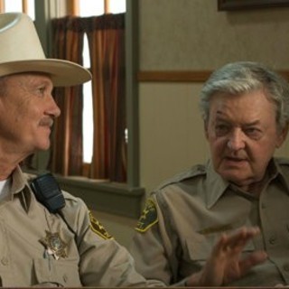 Michael O'Neill (stars as Chief Dobbs) and Hal Holbrook in New Films Cinema's Flying Lessons (2012)