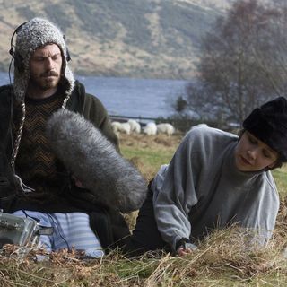 Scoot McNairy stars as Don and Maggie Gyllenhaal stars as Clara in Magnolia Pictures' Frank (2014)