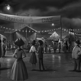 A scene from Walt Disney Pictures' Frankenweenie (2012)