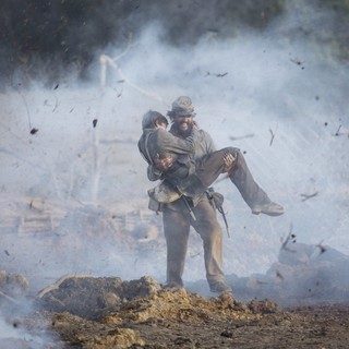 Jacob Lofland stars as Daniel and Matthew McConaughey stars as Newton Knight in STX Entertainment's Free State of Jones (2016)