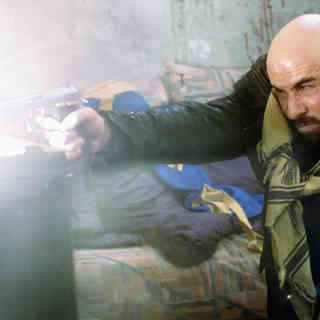 John Travolta stars as FBI agent Charlie Wax in Lionsgate Films' From Paris with Love (2010). Photo credit by Eric Caro.