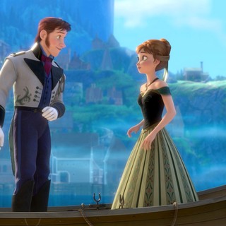 Prince Hans and Anna from Walt Disney Pictures' Frozen (2013)