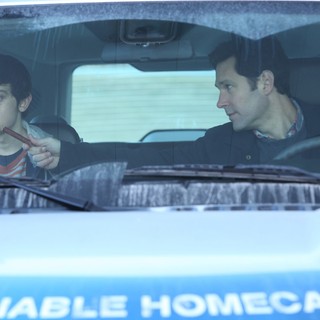 Craig Roberts stars as Trevor and Paul Rudd stars as Ben in Netflix' The Revised Fundamentals of Caregiving (2016)