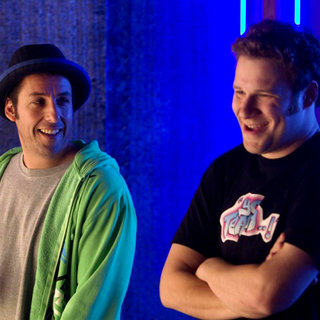 Adam Sandler stars as George Simmons and Seth Rogen stars as Ira Wright in Universal Pictures' Funny People (2009)