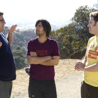 Jonah Hill, Jason Schwartzman and Seth Rogen in Universal Pictures' Funny People (2009)