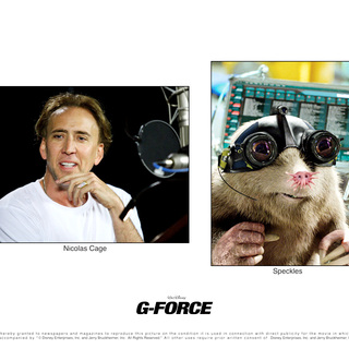 Nicolas Cage voices Speckles in Walt Disney Pictures' G-Force (2009)