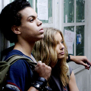 Evan Ross stars as Donnie and Gillian Jacobs stars as Leslie in City Lights Pictures' Gardens of the Night (2008)