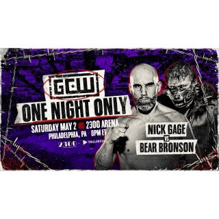 GCW: One Night Only 2026 (Philadelphia) Picture 3