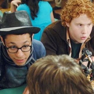 David Del Rio stars as Ari and Jimmy Bellinger stars as Steven in Disney Channel's Geek Charming (2011)