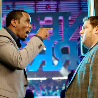 P. Diddy stars as Sergio Roma andJonah Hill stars as Aaron Greenberg in Universal Pictures' Get Him to the Greek (2010)