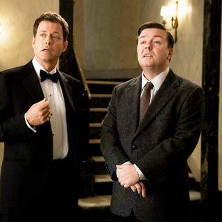 Greg Kinnear stars as Frank Herlihy and Ricky Gervais stars as Bertram Pincus in Paramount Pictures' Ghost Town (2008)