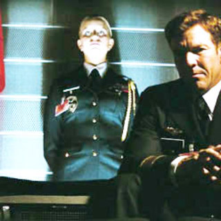 Dennis Quaid stars as General Hawk in Paramount Pictures' G.I. Joe: Rise of Cobra (2009)