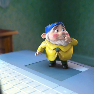 A scene from Touchstone Pictures' Gnomeo and Juliet (2011)