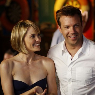 Leslie Bibb stars as Kelly and Jason Sudeikis stars as Eric in Samuel Goldwyn Films' A Good Old Fashioned Orgy (2011)