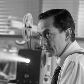 David Strathairn as Edward R. Murrow in Warner Independent Pictures' Good Night, And Good Luck (2005)