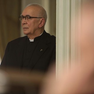 Frank Langella stars as Father Francis Tucker in Lifetime's Grace of Monaco (2015)