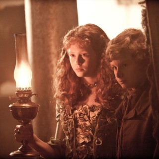 Helena Barlow stars as Young Estella and Toby Irvine stars as Young Pip in Main Street Films' Great Expectations (2013)