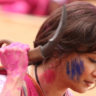 Madhuri Dixit stars as Rajjo in Alumbra Entertainment's Gulaab Gang (2014)