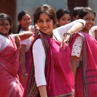Madhuri Dixit stars as Rajjo in Alumbra Entertainment's Gulaab Gang (2014)