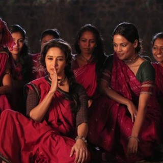 Madhuri Dixit stars as Rajjo in Alumbra Entertainment's Gulaab Gang (2014)