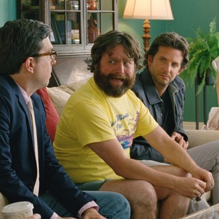 Ed Helms, Zach Galifianakis and Bradley Cooper in Warner Bros. Pictures' The Hangover Part III (2013)