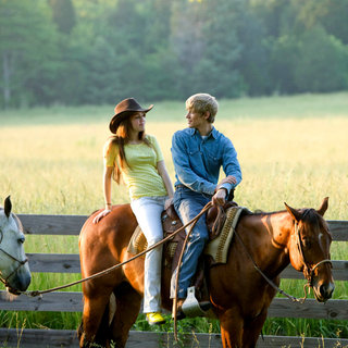 Miley Cyrus stars as Hannah Montana / Miley Stewart and Lucas Till stars as Travis Brody in Walt Disney Pictures' Hannah Montana: The Movie (2009)
