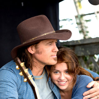 Billy Ray Cyrus stars as Robby Stewart and Miley Cyrus stars as Hannah Montana / Miley Stewart in Walt Disney Pictures' Hannah Montana: The Movie (2009)