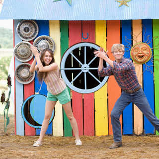 Miley Cyrus stars as Hannah Montana / Miley Stewart and Lucas Till stars as Travis Brody in Walt Disney Pictures' Hannah Montana: The Movie (2009)