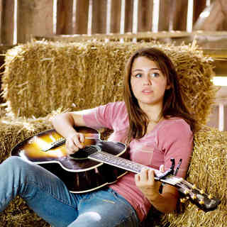 Miley Cyrus stars as Hannah Montana / Miley Stewart in Walt Disney Pictures' Hannah Montana: The Movie (2009). Photo credit by Sam Emerson.