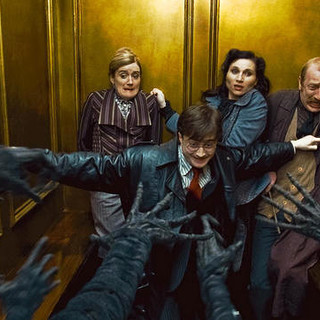 Emma Watson stars as Hermione Granger and  Daniel Radcliffe star as Harry Potter in Warner Bros. Pictures' Harry Potter and the Deathly Hallows: Part I (2010)