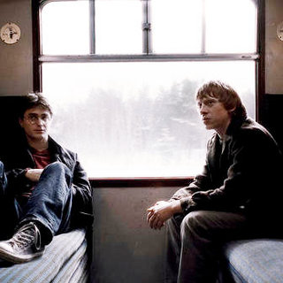 Daniel Radcliffe stars as Harry Potter and Rupert Grint stars as Ron Weasley in Warner Bros. Pictures' Harry Potter and the Deathly Hallows: Part I (2010)