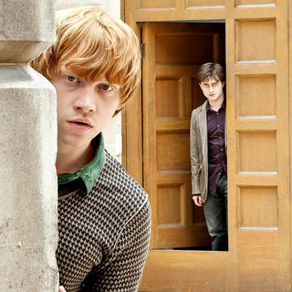 Rupert Grint stars as Ron Weasley and Daniel Radcliffe stars as Harry Potter in Warner Bros. Pictures' Harry Potter and the Deathly Hallows: Part I (2010)