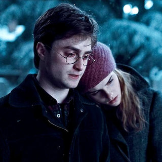 Daniel Radcliffe stars as Harry Potter and Emma Watson stars as Hermione Granger in Warner Bros. Pictures' Harry Potter and the Deathly Hallows: Part I (2010)