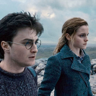 Daniel Radcliffe stars as Harry Potter and Emma Watson stars as Hermione Granger in Warner Bros. Pictures' Harry Potter and the Deathly Hallows: Part I (2010).
