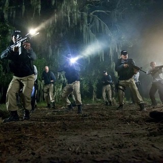 A scene from Dark Sky Films' Hatchet III (2013)