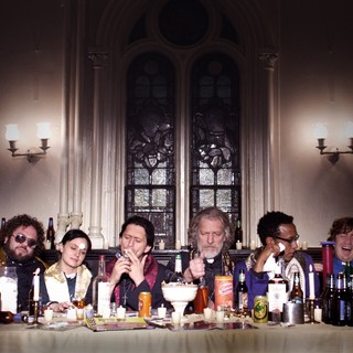 Dan Fogler, Robyn Rikoon, Clifton Collins Jr., Clancy Brown, Andre Royo and Macon Blair in Circle of Confusion's Hellbenders (2012)