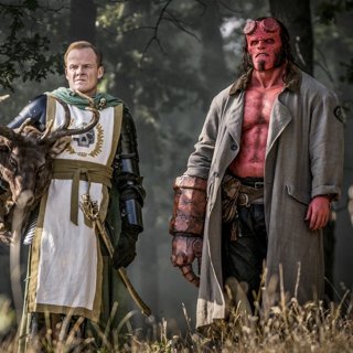 David Harbour stars as Hellboy and Daniel Dae Kim stars as Ben Daimio in Lionsgate Films' Hellboy (2019) Picture 27