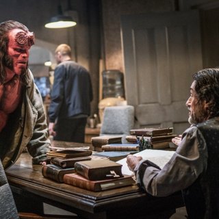 David Harbour stars as Hellboy and Daniel Dae Kim stars as Ben Daimio in Lionsgate Films' Hellboy (2019) Picture 28