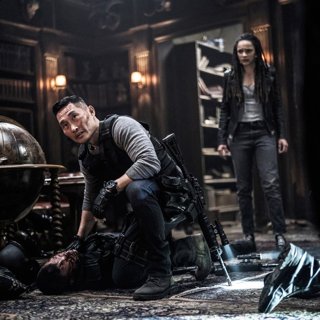 David Harbour stars as Hellboy and Daniel Dae Kim stars as Ben Daimio in Lionsgate Films' Hellboy (2019) Picture 29
