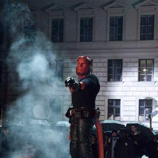 Ron Perlman as Hellboy in Universal Pictures' Hellboy II: The Golden Army (2008)
