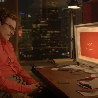 Joaquin Phoenix stars as Theodore in Warner Bros. Pictures' Her (2013)