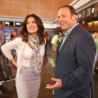 Salma Hayek stars as Bella Flores and Kevin James stars as Scott Voss in Columbia Pictures' Here Comes the Boom (2012)