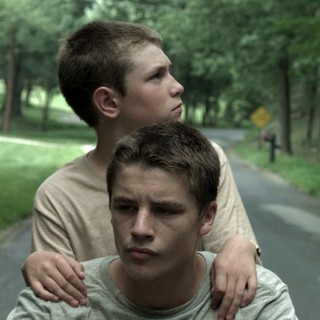 Ryan Jones stars as Tommy and Nathan Varnson stars as Eric in Tribeca Film's Hide Your Smiling Faces (2014)
