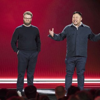 Seth Rogen and David Chang in Netflix's Hilarity for Charity (2018)