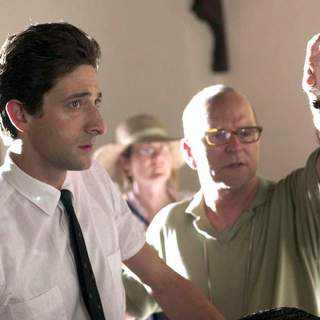 Adrien Brody and Allen Coulter (Director) in Focus Features' Hollywoodland (2006)