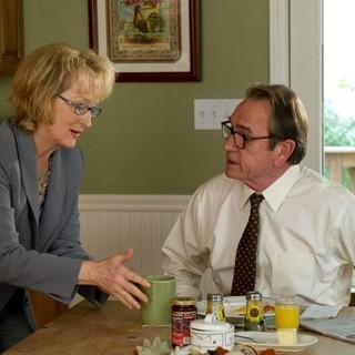 Meryl Streep stars as Kay Soames and Tommy Lee Jones stars as Arnold Soames in Columbia Pictures' Hope Springs (2012)