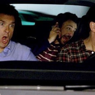 Jason Bateman, Charlie Day and Jason Sudeikis in Warner Bros. Pictures' Horrible Bosses (2011)