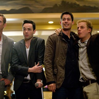 Kip Pardue, John Hensley, Brian Hallisay and Skyler Stone in Sony Pictures Home Entertainment's Hostel: Part III (2011)