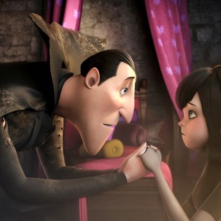 Dracula and Mavis from Columbia Pictures' Hotel Transylvania (2012)